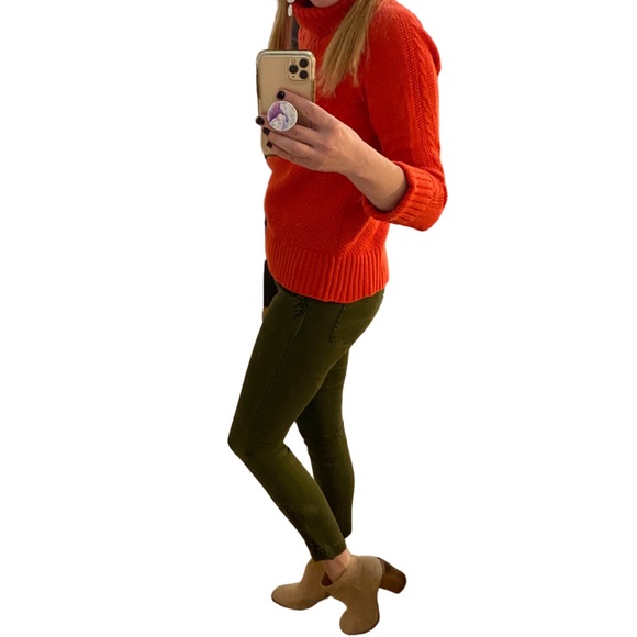 J. CREW Olive Green Skinny Stretch Cargo Pant - Picture 3 of 8